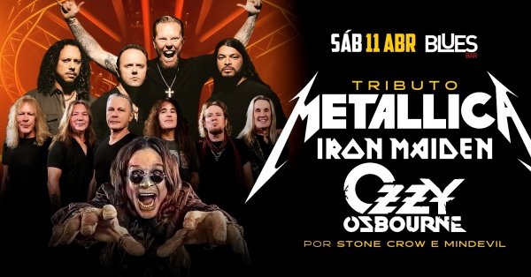 Imagem do evento METALLICA  - IRON MAIDEN - OZZY