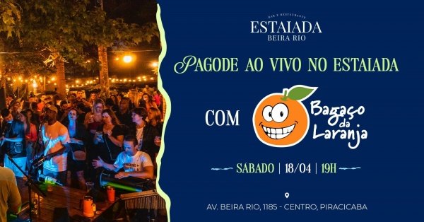 Imagem do evento Bagaço da Laranja - Estaiada Beira Rio