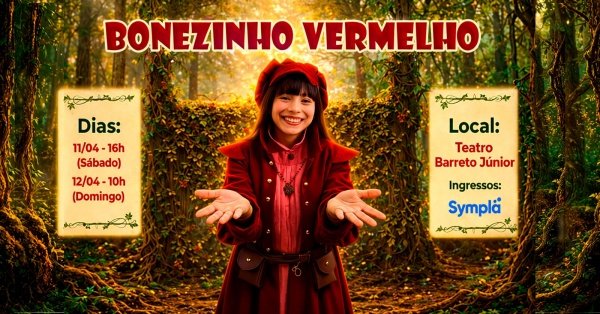 Imagem do evento Bonezinho Vermelho - O Clássico como você nunca viu!