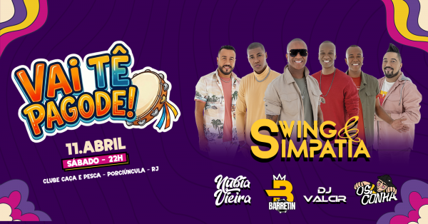 Imagem do evento VAI TÊ PAGODE!