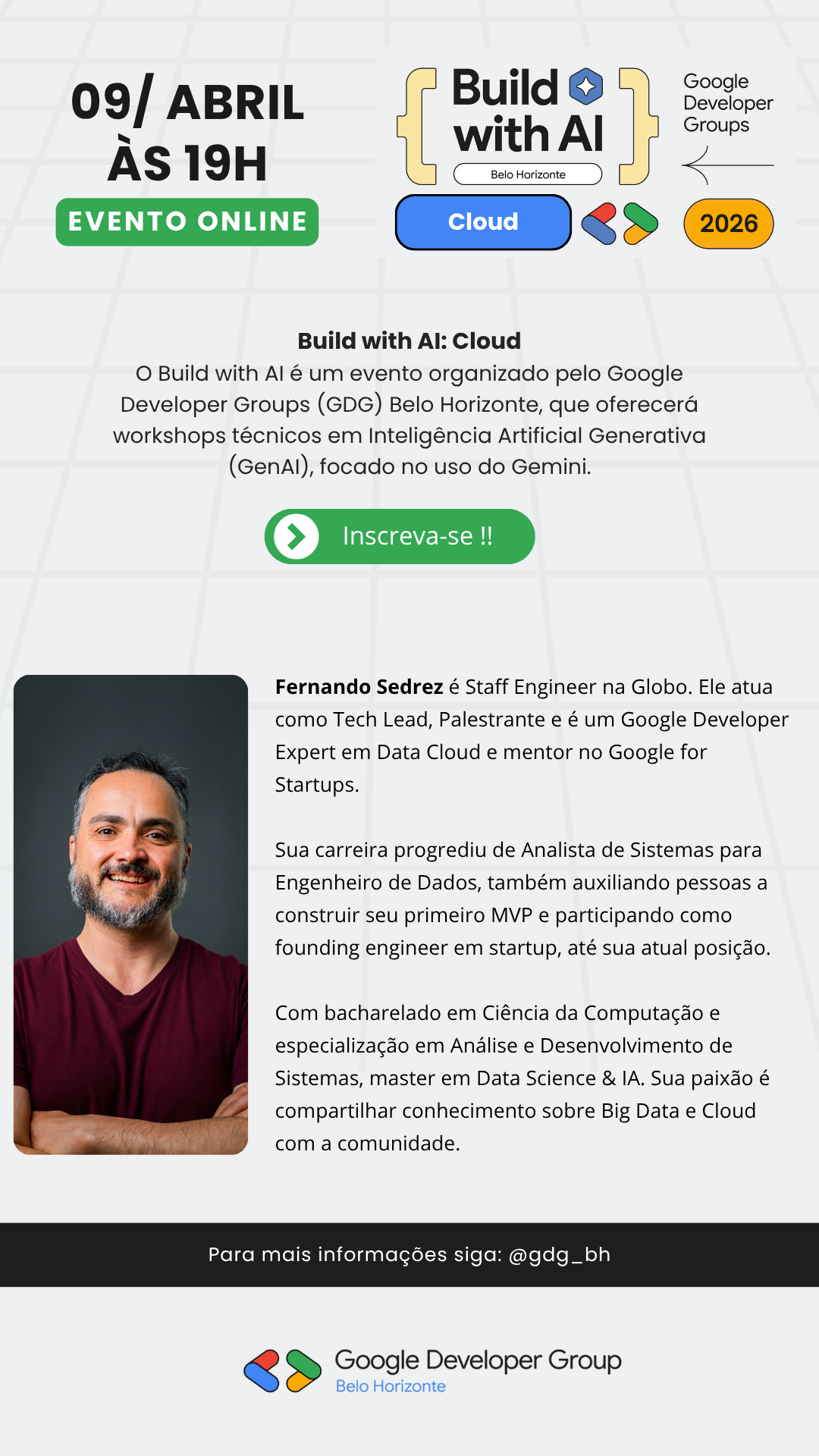 Imagem 1 da descrição do evento