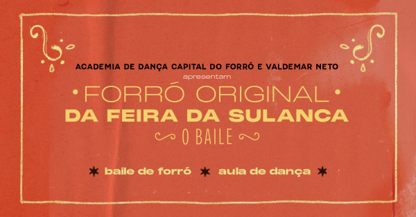 Imagem do evento Forró original da Feira da Sulanca- O Baile-