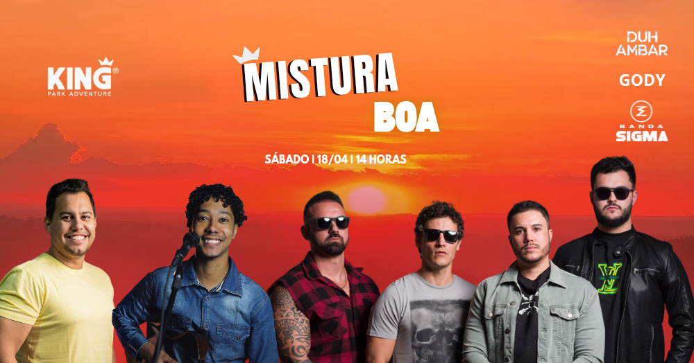 Mistura boa - King Park - Águas da Prata, SP