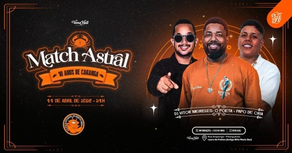 Imagem do evento Match Astral