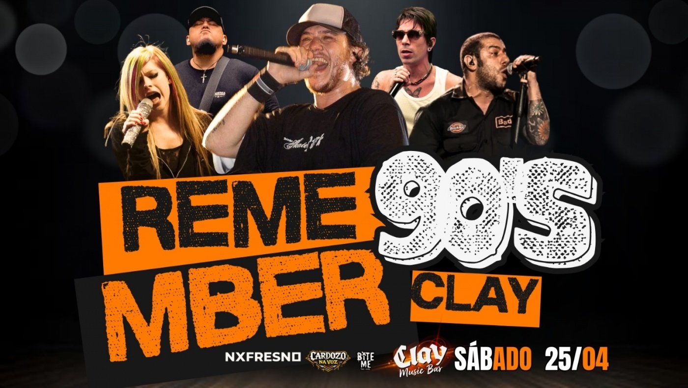 REMEMBER 90 / 2000 COM Avril Lavigne + NX Zero + Fresno + muito