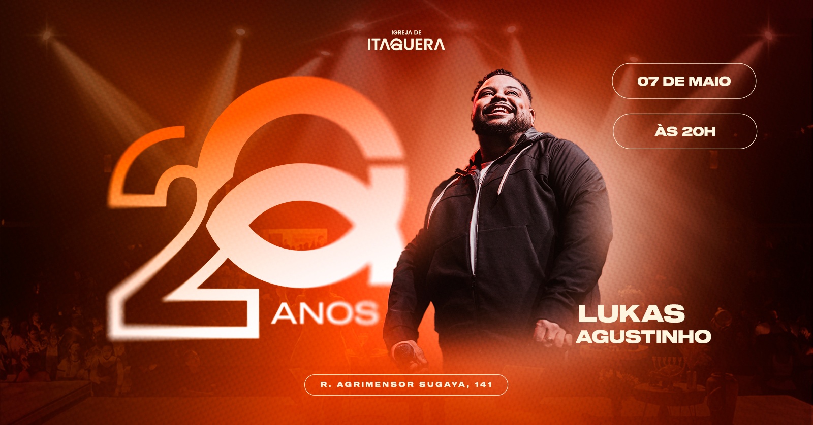 Imagem de Capa do Evento Q MAIO COM LUKAS AGUSTINHO