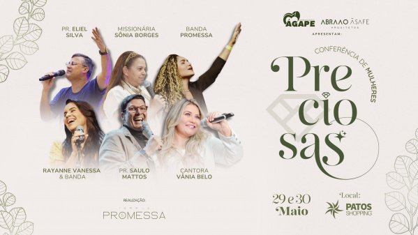 Imagem do evento CONFERÊNCIA PRECIOSAS 2026