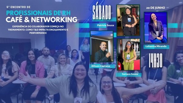 Imagem do evento 5° Encontro de Profissionais de RH Café & Networking
