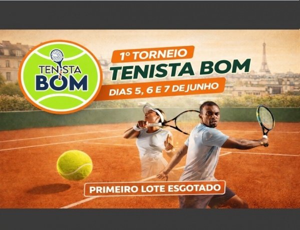 Imagem do evento 1º Tenista Bom Open | Torneio de Duplas |Tennis Route | 5, 6 e 7 de Junho