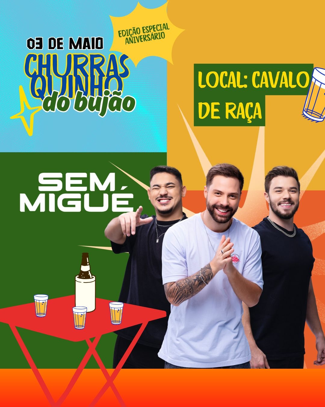 CHURRASQUINHO DO BUJAO - ESPECIAL ANIVERSARIO- - Campo Limpo de Goiás, GO