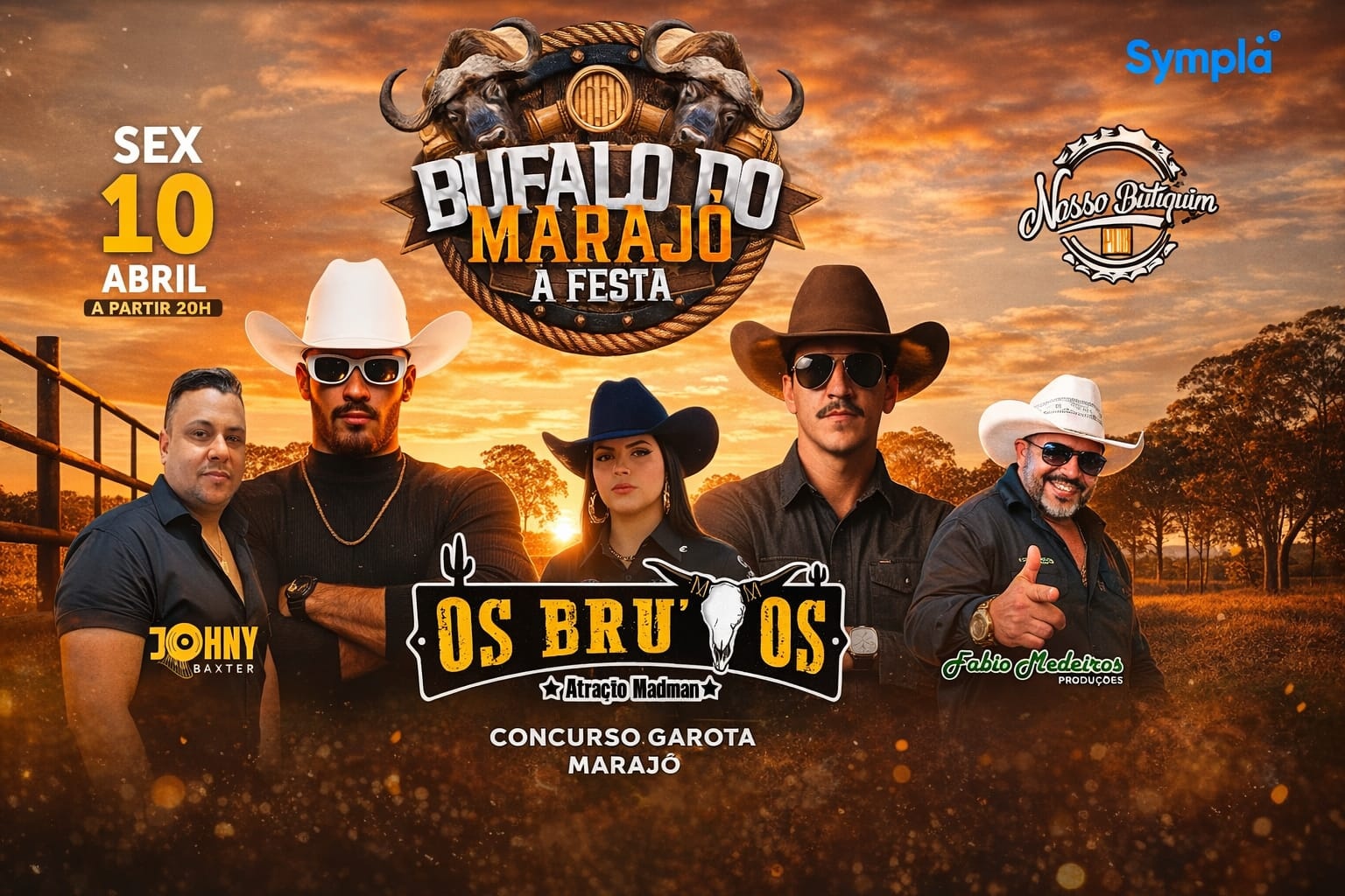 BÚFALO DO MARAJÓ - A FESTA - Ribeirão das Neves, MG