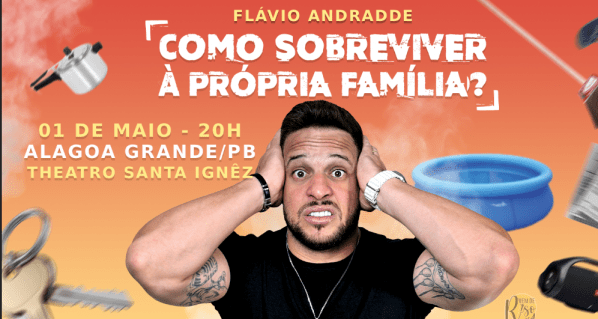 Imagem do evento Flávio Andrade - Como Sobreviver à Própria Família