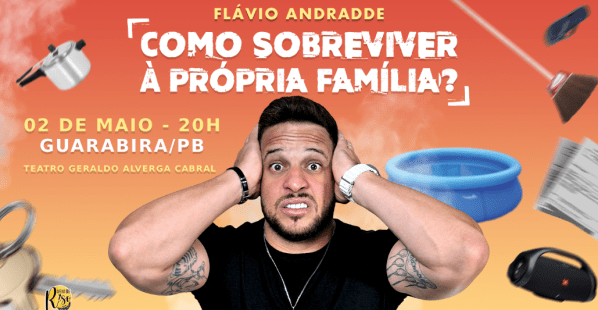Imagem do evento Flávio Andrade - Como Sobreviver à Própria Família