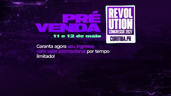 Imagem do evento Pré-venda Revolution 11 e 12 de Maio 2027.