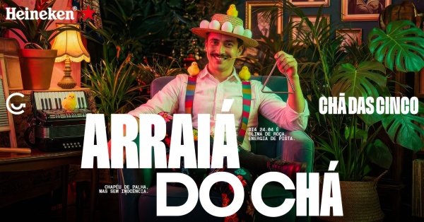 Imagem do evento Arraiá do Chá das Cinco 2026