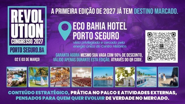 Imagem do evento Pré-venda Revolution Porto Seguro - 02 e 03 de Março de 2027.