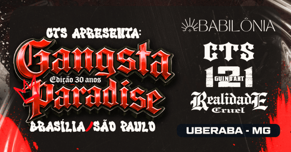 Imagem do evento GANGSTA PARADISE