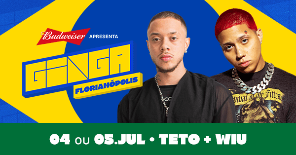 Imagem do evento GINGA FLORIPA - OITAVAS DE FINAL | TETO e WIU