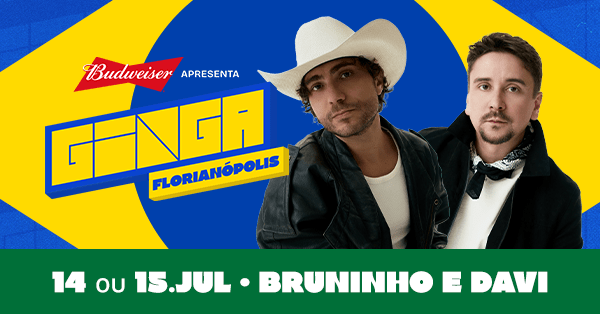 Imagem do evento GINGA FLORIPA - SEMI FINAL | BRUNINHO E DAVI