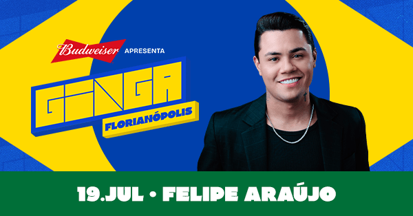 Imagem do evento GINGA FLORIPA - FINAL | FELIPE ARAUJO