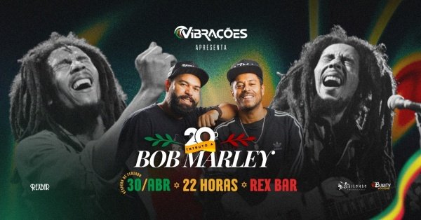 Imagem do evento Vibrações - Tributo Bob Marley - 20 anos