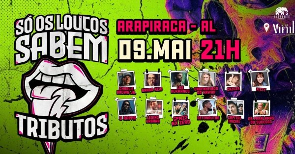 Imagem do evento SÓ OS LOUCOS SABEM I Arapiraca - AL