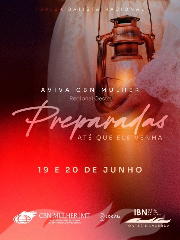 Imagem do evento PREPARADAS - Até que ELE venha