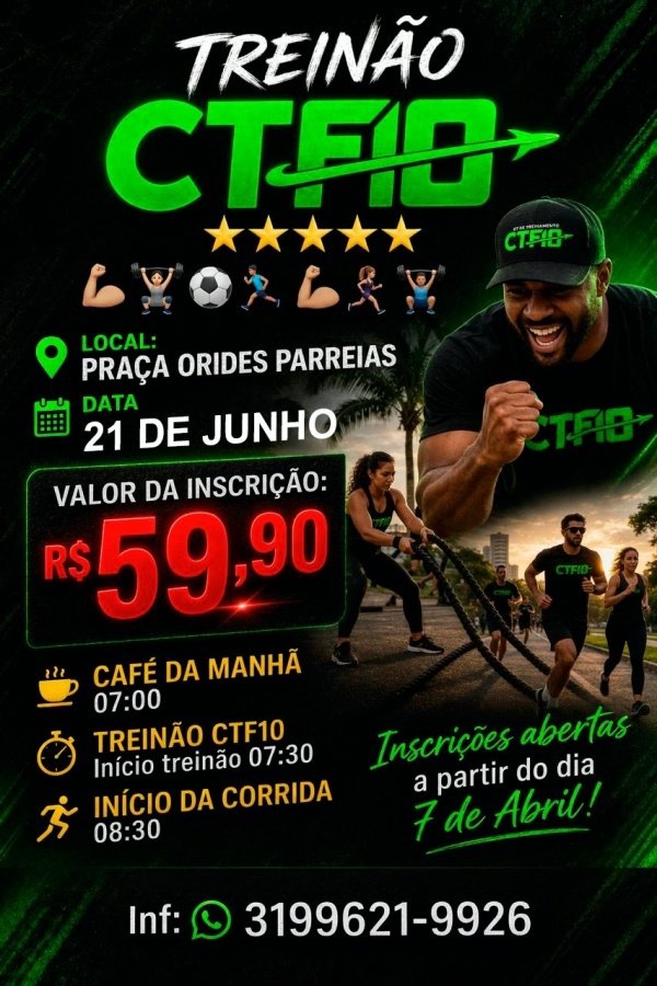 TREINÃOCTF10 21 de JUNHO