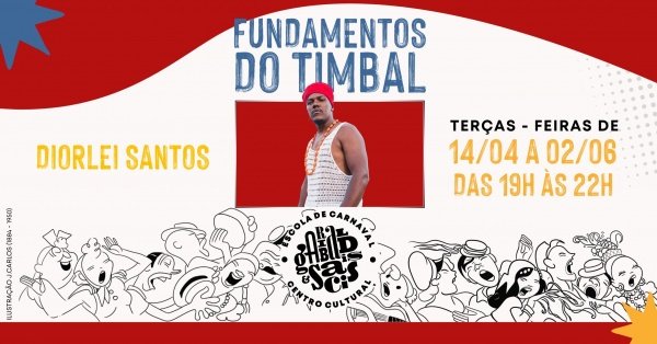 Imagem do evento Oficina Fundamentos do Timbal com Diorlei Santos