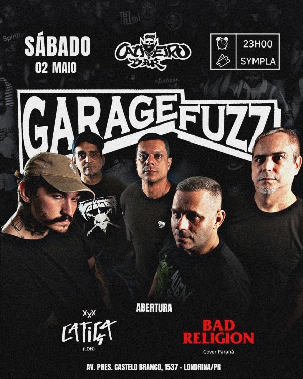 Imagem do evento Garage Fuzz Londrina Cativeiro Bar