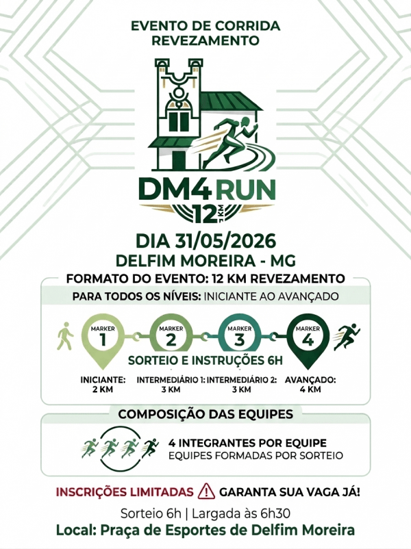 DM4 Run - Revezamento 12 KM