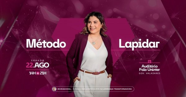 Imagem do evento Método Lapidar TREINAMENTO INTELIGÊNCIA EMOCIONAL & COMPORTAMENTAL