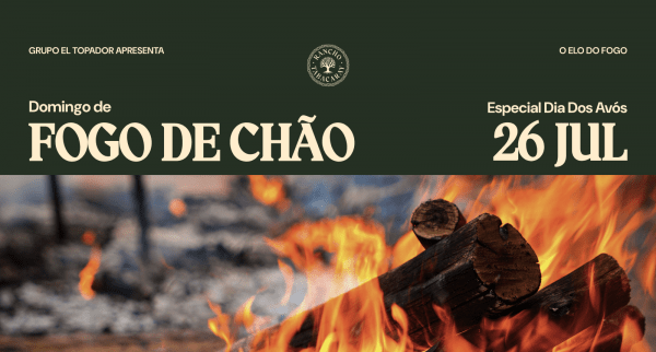 Imagem do evento Domingo de Fogo de Chão | 26 de Julho | Rancho Tabacaray