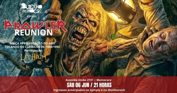 Imagem do evento PROWLER REUNION BUEIRO DO ROCK