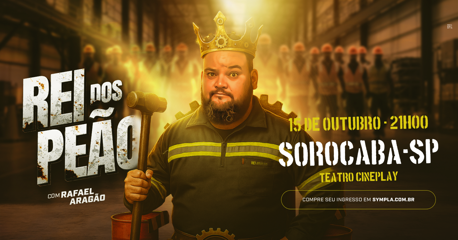RAFAEL ARAGÃO - REI DOS PEÃO - em SOROCABA - Stand Up Comedy