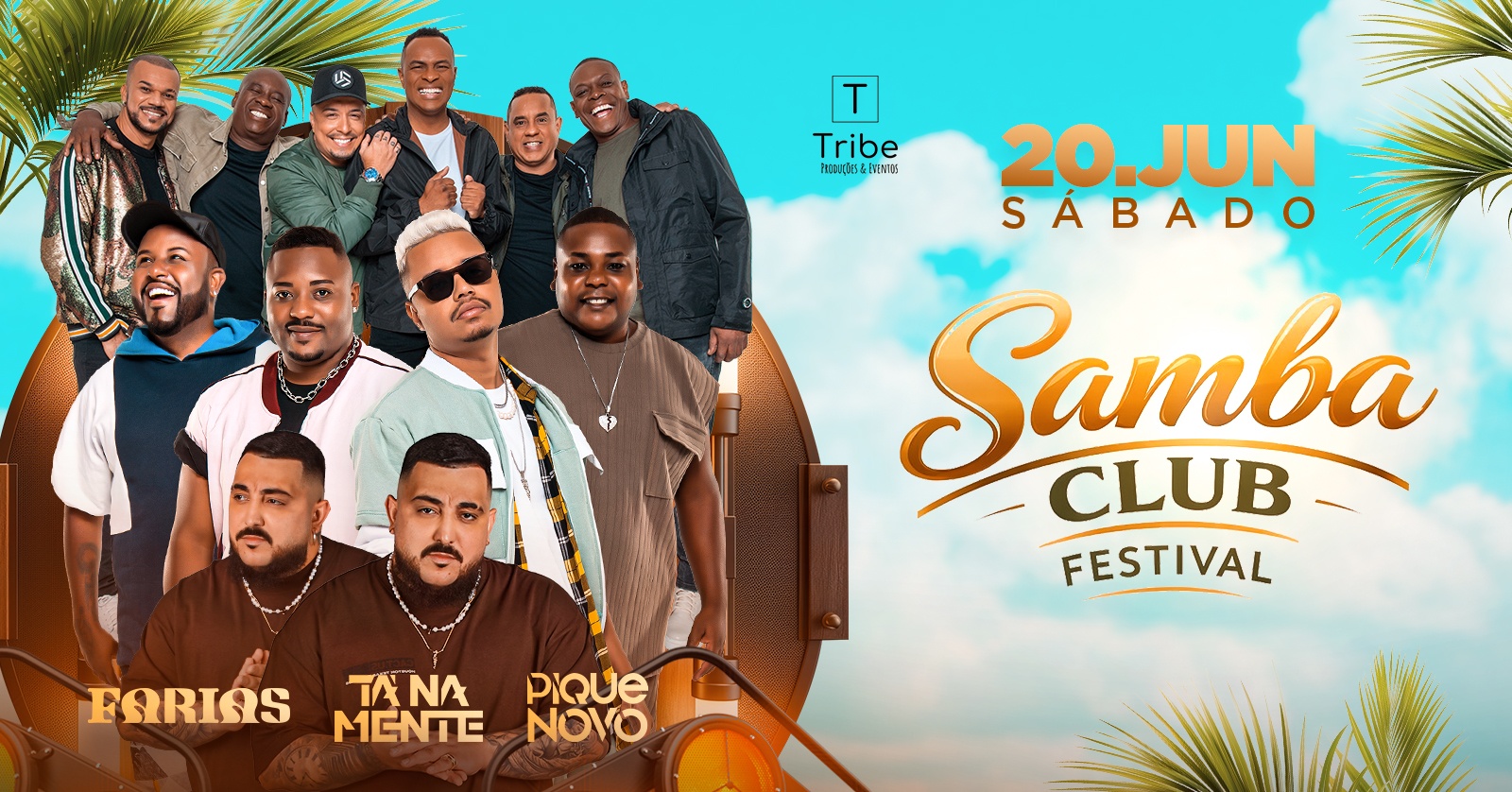 SAMBA CLUB FESTIVAL | 4 ATRAÇÕES NACIONAIS - Santa Luzia, MG