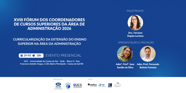 Imagem do evento XVIII FORUM DOS COORDENADORES 2026