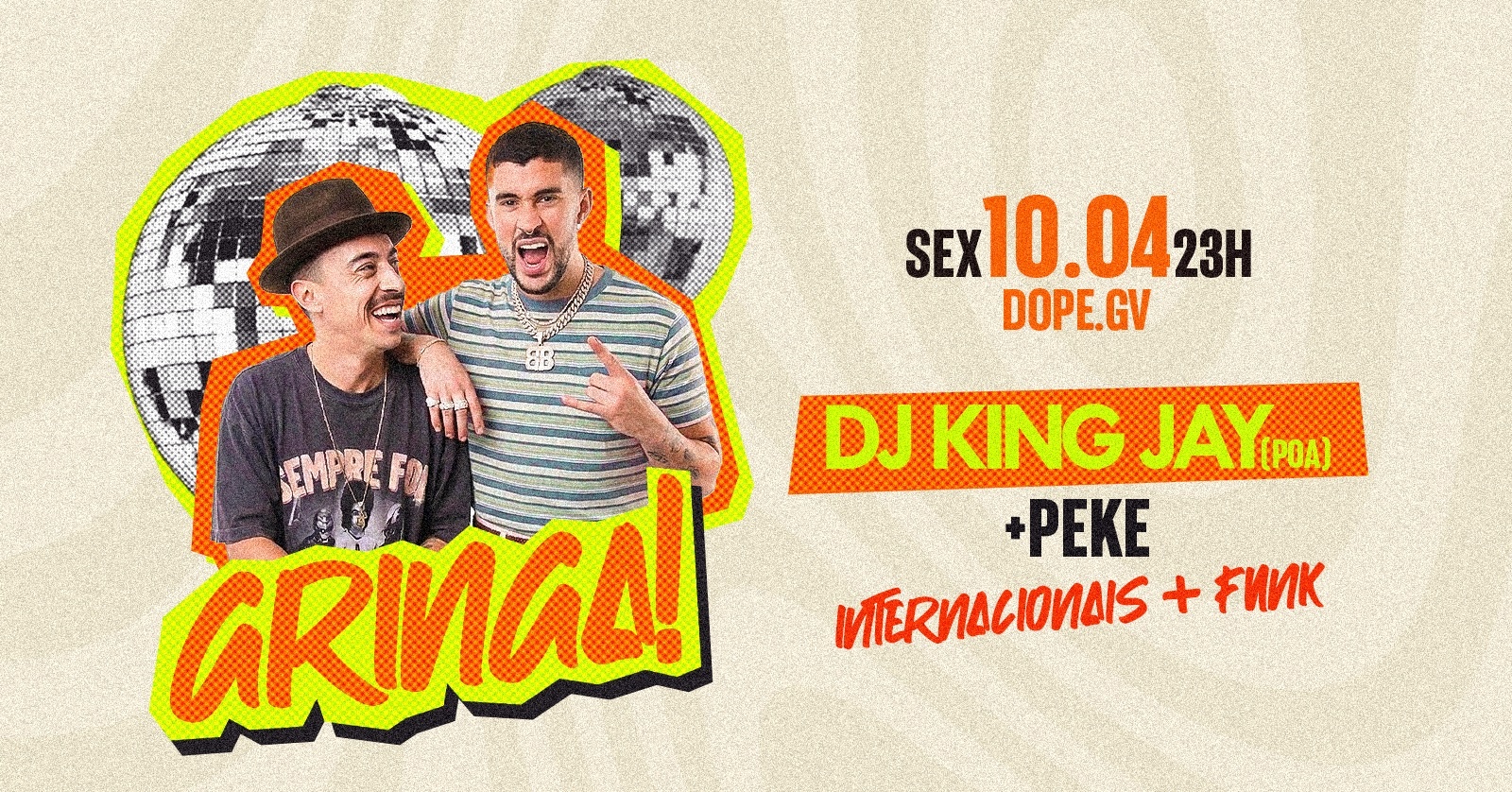 GRINGA! com King Jay (Poa) - Getúlio Vargas, RS