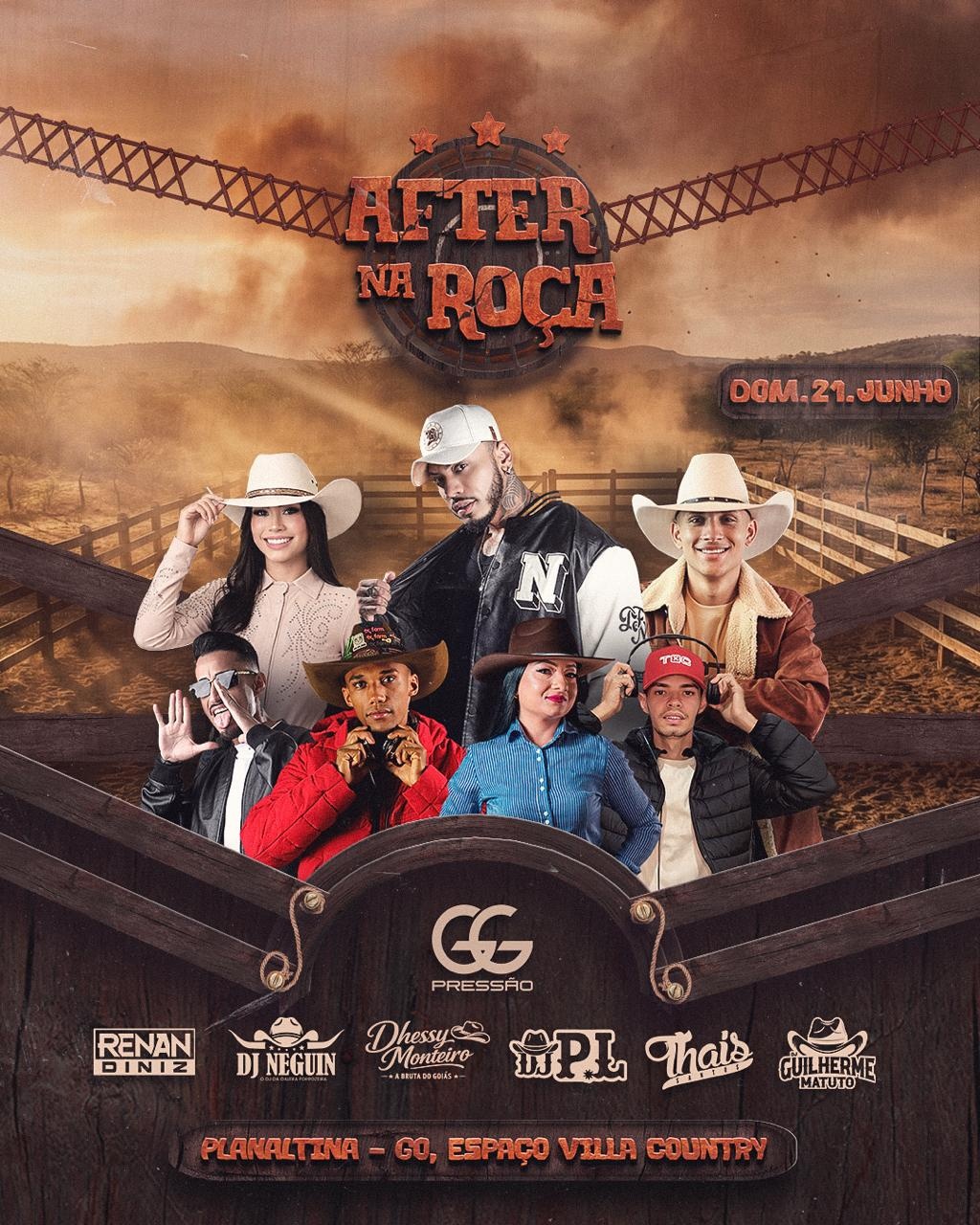 AFTER NA ROÇA - Brasília, GO