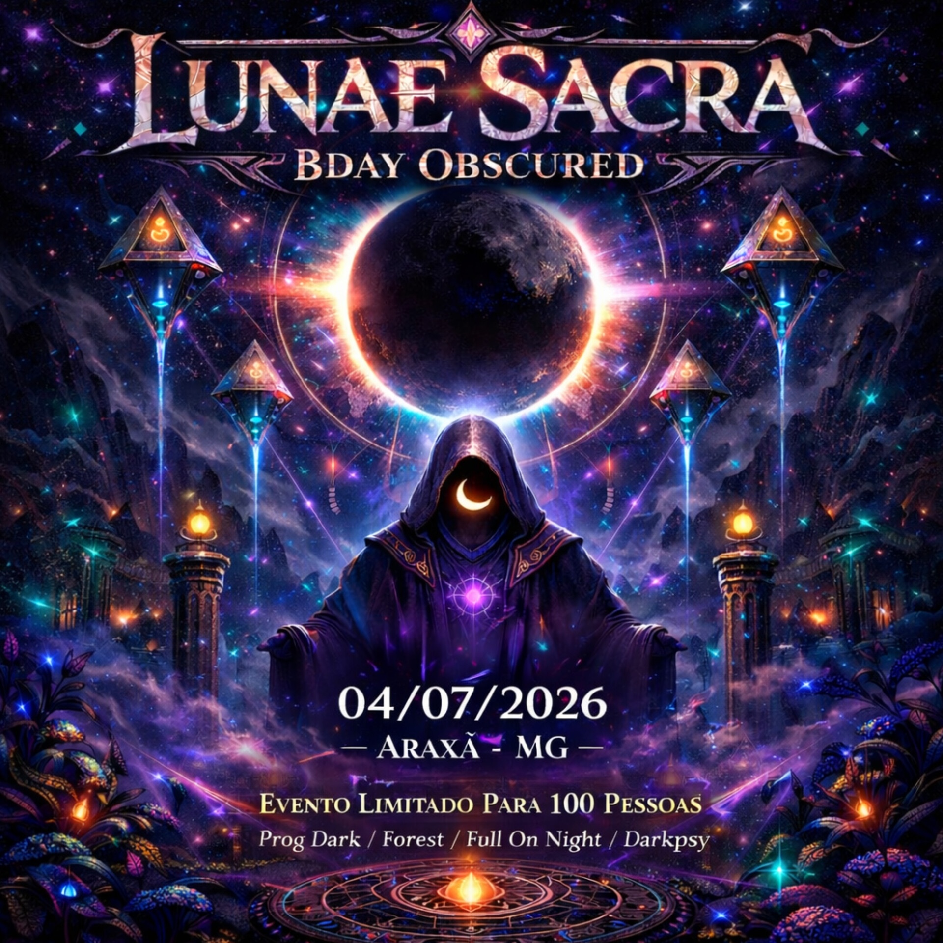 Lunae Sacra- Bday Obscured - Araxá, MG