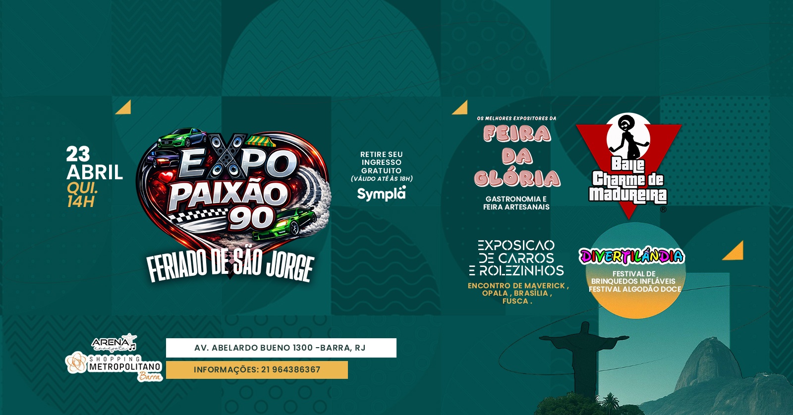 EXPO PAIXÃO 90  - Especial São Jorge