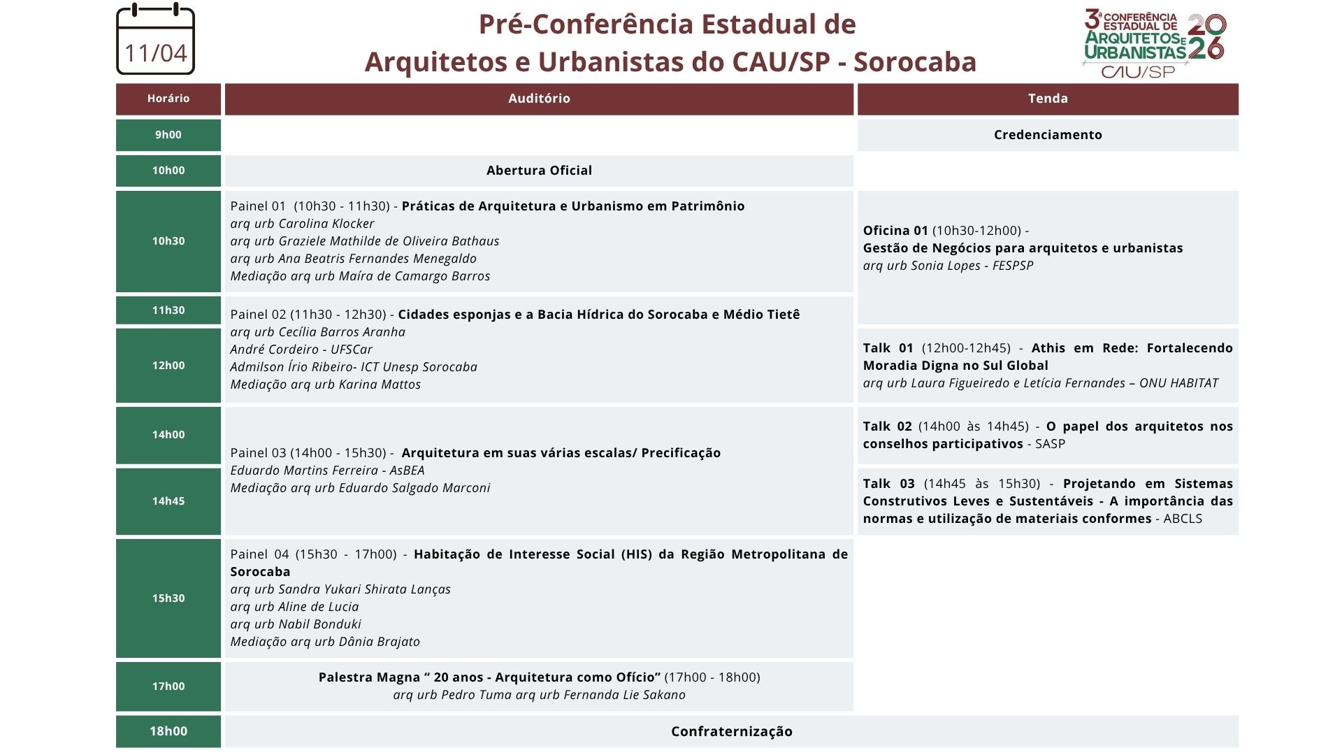 Imagem 1 da descrição do evento