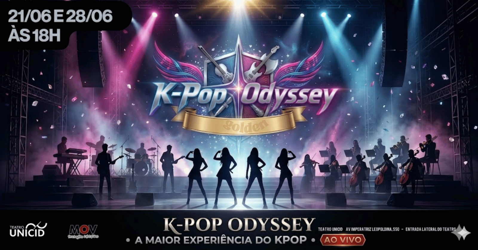 K-Pop Odyssey - A Maior Experiência do K-Pop Ao Vivo em São Paulo