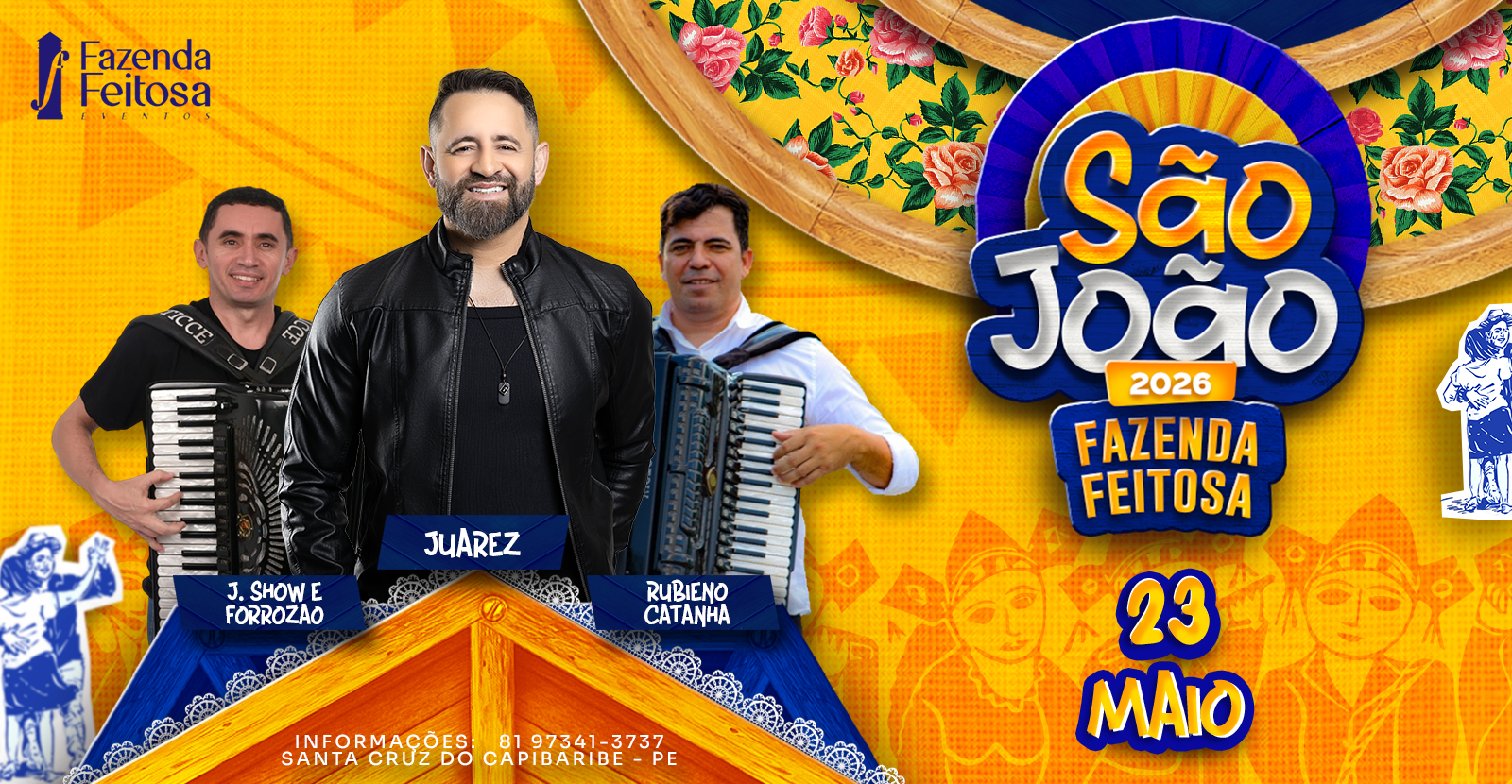 SÃO JOÃO FAZENDA FEITOSA 2026 - Santa Cruz do Capibaribe, PE