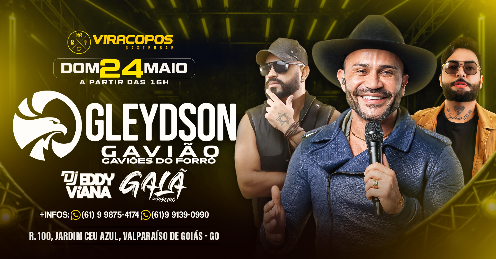 Gleydson Gavião- Vira Copos - Valparaíso de Goiás, GO