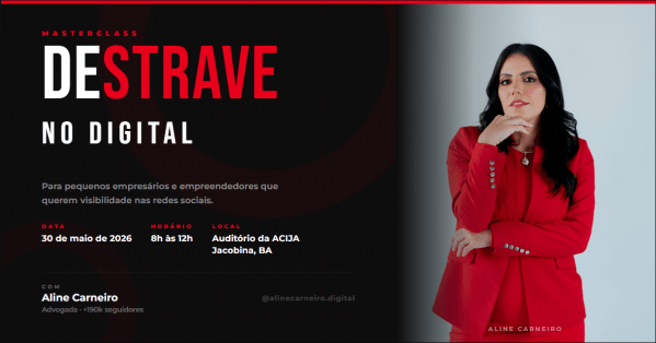 Imagem do evento Como sair do zero e começar a atrair clientes pelo Instagram todos os dias