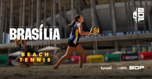 Imagem do evento BEACH TENNIS - BOP GAMES BRASÍLIA 2026