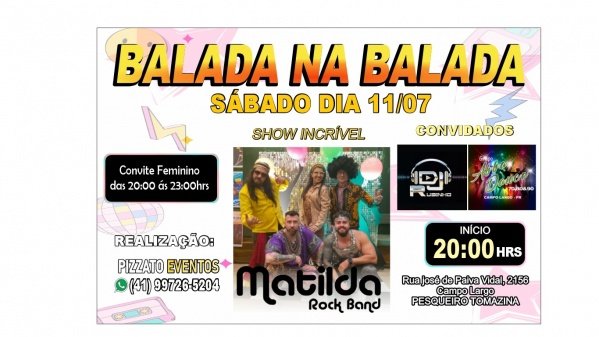 Imagem do evento BALADA NA BALADA
