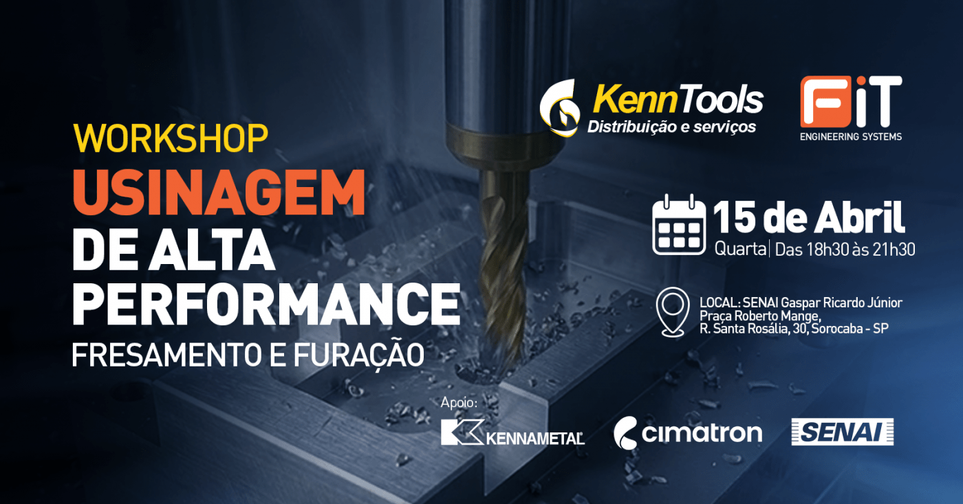 Workshop Usinagem de Alta Performance: Fresamento e Furação em Sorocaba ...