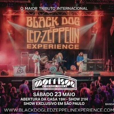 BLACK DOG - THE LED ZEPPELIN EXPERIENCE em São Paulo - Sympla